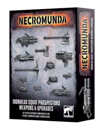 Necromunda: Box Ironhead Squat Prospectors Weapons   Upgrades 99120599070