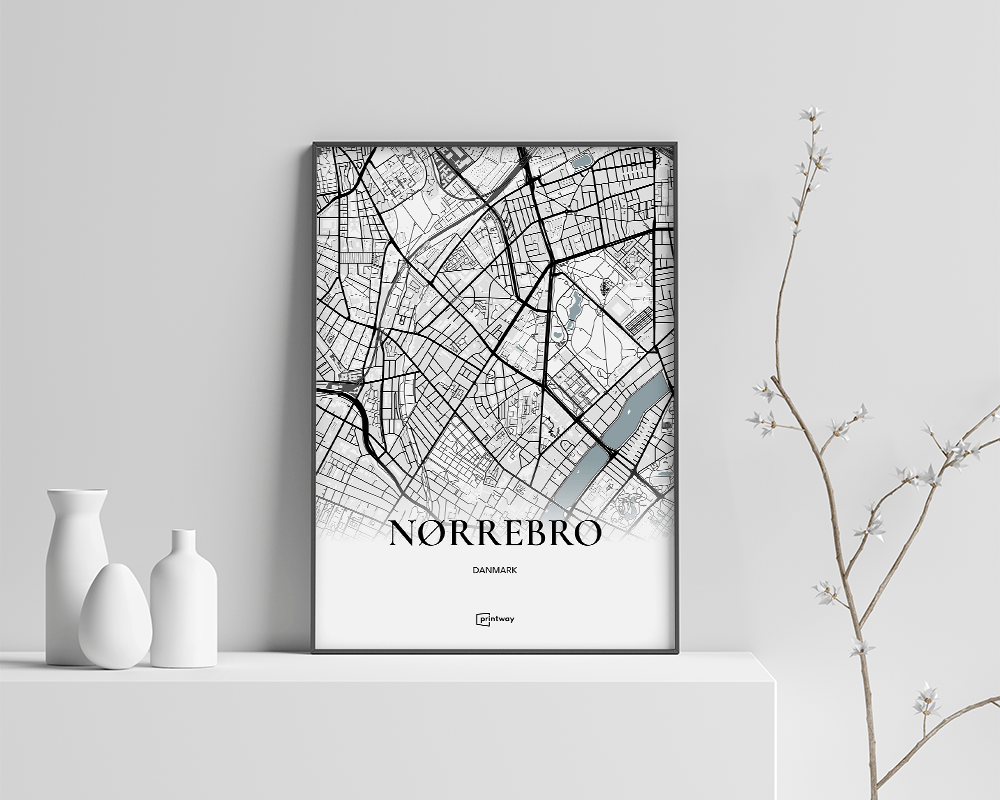 Nørrebro Plakaten 21 30 Cm A4