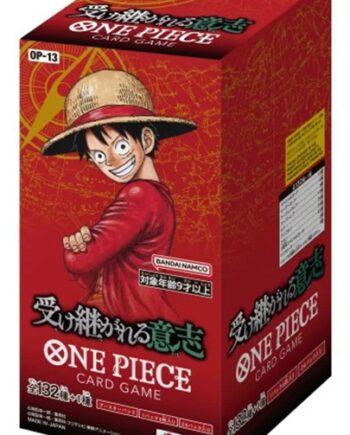 One Piece Card Game: Japanese Op13 Carrying On His Will Booster Display  Box Med 24 Pakker