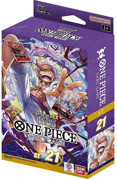 One Piece Card Game: St21 Ultra Deck Ex Gear    Deck   60 Sleeves