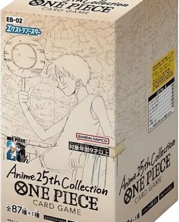 One Piece Japanese Eb02 Anime 25th Collection Booster Box