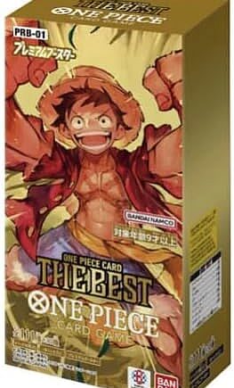 One Piece Japanese Prb01 The Best Booster Box