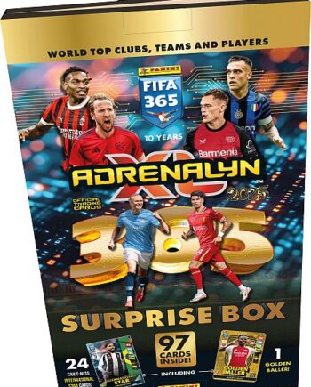 Panini Adrenalyn  : Fifa 365 2025 Pakkekalender Med 24   195 165 Ger Fodboldkort-julekalender  Countdown Advent Calendar