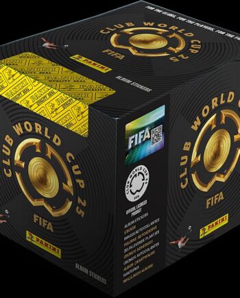 Panini Fodbold-stickers Klisterm 195 166 Rker: Fifa Club World Cup 2025 Booster Display   Box Med 50 Pakker