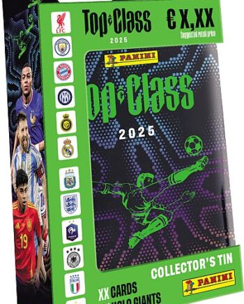 Panini Football Top Class: Fifa 2025 Pocket Tin