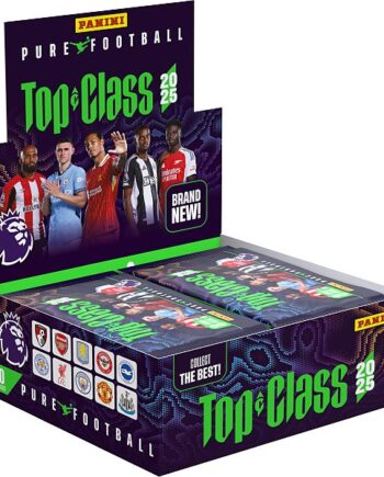 Panini Football Top Class: Premier League 2025 Booster Display   Box Med 24 Pakker