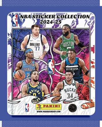 Panini Nba Sticker   Card Collection 2024-25 Booster Display  Box Med 50 Pakker