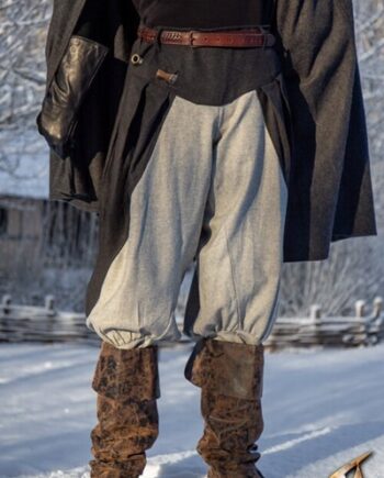 Pants Ignis: Wool Epic Black Misty Grey Epic Armoury Small Medium Live Rollespil