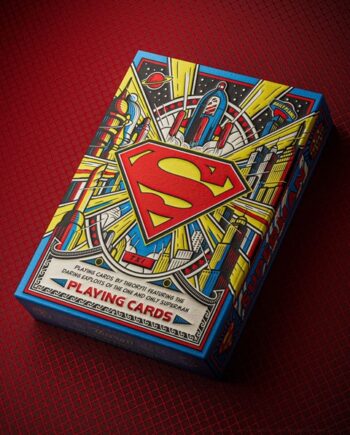 Playing Cards  Spillekort  Theory11: Superman The Man Of Steel