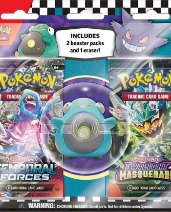 Pokemon Blister Pack Back To School 2024 Eraser Blister Pack: Bellibolt   Booster Pakker   Viskel 195 166 Der