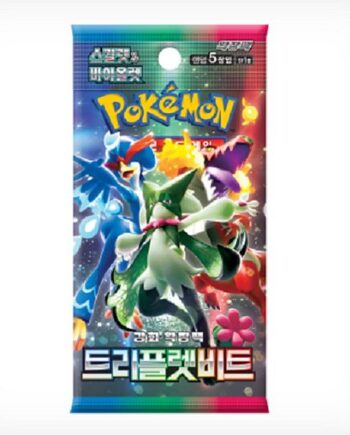 Pokemon Booster Pakke Scarlet   Violet Sv1a: Strength Expansion Pack Triplet Beat  Koreansk
