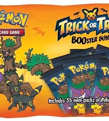 Pokemon Booster Pakke Trick Or Trade 2024  Halloween  Booster Bundle 35 Mini-boosters