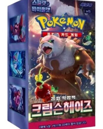 Pokemon Display  Booster Box  Scarlet   Violet Sv5a: Enhanced Expansion Pack Crimson Haze  Koreansk  30 Boosters