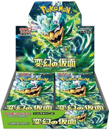Pokemon Display  Booster Box  Scarlet   Violet Sv6: Mask Of Change  Japansk  30 Boosters
