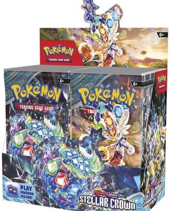 Pokemon Display  Booster Box  Sv07 Scarlet   Violet: Stellar Crown 36 Boosters