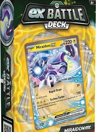 Pokemon Ex Battle Deck: Miraidon Ex  2024