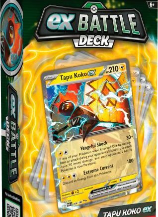 Pokemon Ex Battle Deck: Tapu Koko Ex  2024