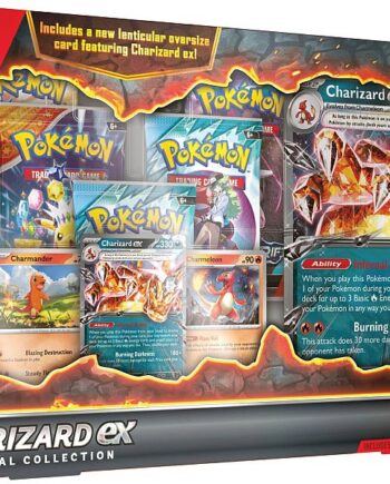 Pokemon  Ex Box: Charizard Ex Special Collection  2025     Boosters