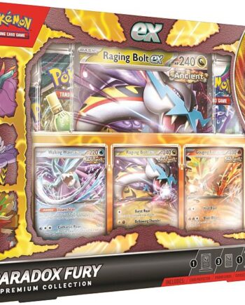Pokemon  Ex Box: Paradox Fury Premium Collection  2024     Boosters