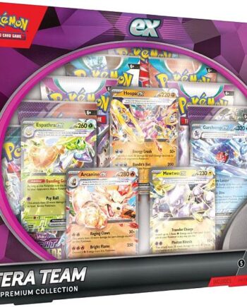 Pokemon  Ex Box: Tera Team Premium Collection  2024     Boosters