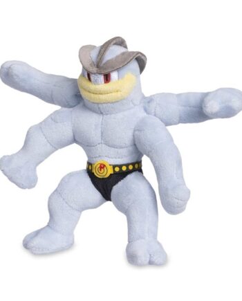 Pokemon Machamp Posable Pokemon Center Plush Bamse 22cm  Top Kvalitet