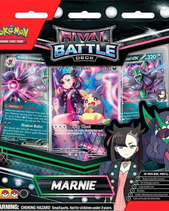 Pokemon Rival Battle Deck: Marnie  Morpeko Grimmsnarl Ex