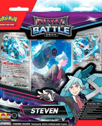 Pokemon Rival Battle Deck: Steven  Beldum Metagross Ex