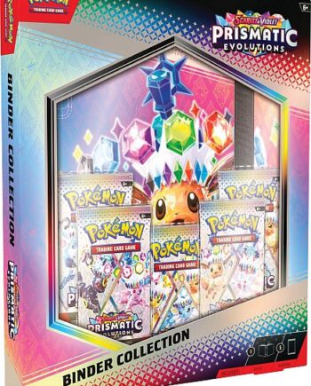 Pokemon Scarlet   Violet: Prismatic Evolutions Binder Collection    Boosters    -pocket Mappe  Holder 360  Kort