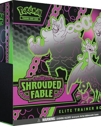 Pokemon Scarlet   Violet: Shrouded Fable Elite Trainer Box  Pecharunt  Boks Med   Boosters  Promokort   Tilbeh 195 184