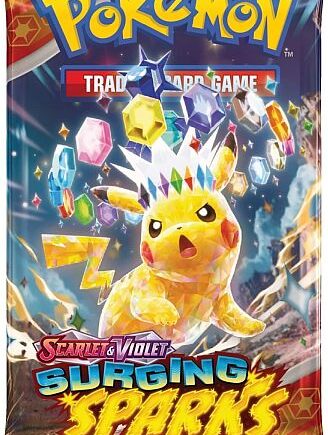 Pokemon Scarlet   Violet: Surging Sparks Booster Pakke