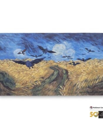 Pokemon Spillem 195 165 Tte  Playmat  Pok 195 169 Mon Center   Van Gogh Museum: Corviknight Inspired By Wheatfield With Crows