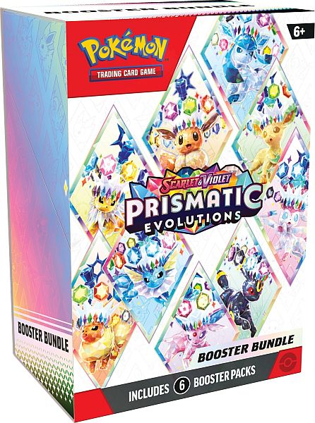 Pokemon Sv08 : Prismatic Evolutions Booster Bundle