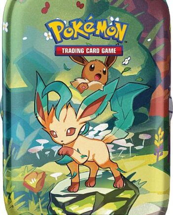 Pokemon Sv8   Prismatic Evolutions Mini Tin: Leafeon