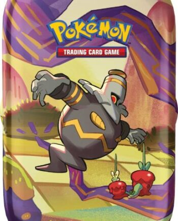Pokemon Tin Kasse 2024 Summer Scarlet   Violet: Shrouded Fable Mini Tin: Dusknoir   Applin    Boosters   Klisterm 195 166 Rker