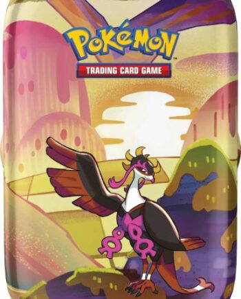 Pokemon Tin Kasse 2024 Summer Scarlet   Violet: Shrouded Fable Mini Tin: Fezandipiti    Boosters   Klisterm 195 166 Rker