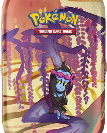 Pokemon Tin Kasse 2024 Summer Scarlet   Violet: Shrouded Fable Mini Tin: Munkidori    Boosters   Klisterm 195 166 Rker