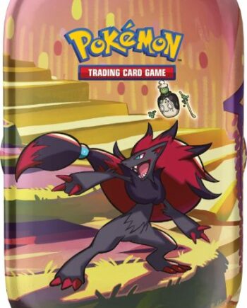 Pokemon Tin Kasse 2024 Summer Scarlet   Violet: Shrouded Fable Mini Tin: Zoroark   Poltchageist    Boosters   Klisterm 195 166 Rker