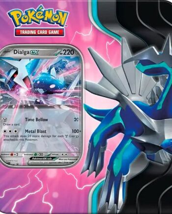 Pokemon Tin Kasse 2025 Wave   Spring  Usa Version : Dialga Ex Azure Legends Collector   Tin Box    Boosters