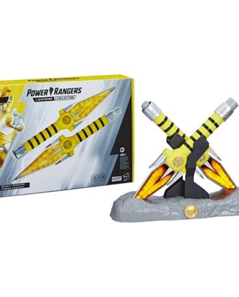 Power Rangers Mighty Morphin Yellow Ranger Power Daggers Lightning Collection