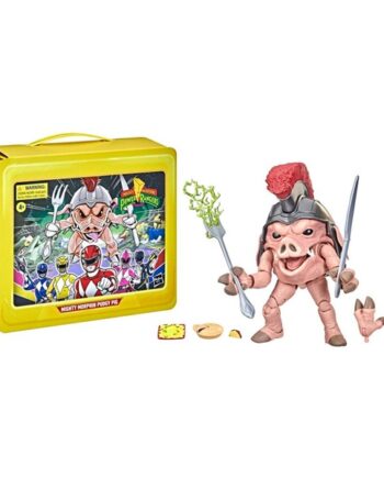 Power Rangers Pudgy Pig   Special Edition   Mighty Morphin Lightning Collection Action Figure 15 Cm