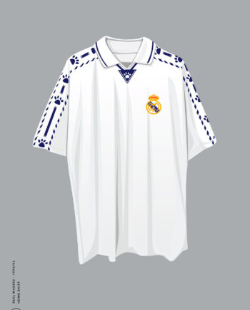 Real Madrid Home Shirt 1994 96 Af Olé Olé