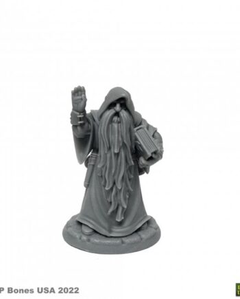 Reaper Bones Usa Dungeon Dwellers: Belevos  Traveling Wizard Plastic Miniature