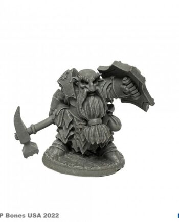Reaper Bones Usa Reaper Legends: Dark Dwarf Smiter Plastic Miniature