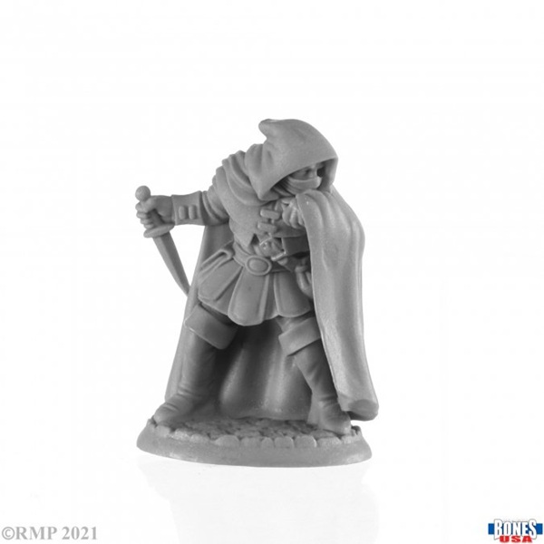 Reaper Bones Usa Reaper Legends: Romag Davl Thief Plastic Miniature