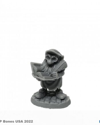 Reaper Bones Usa Reaper Legends: Stub  Gnome Accountant Plastic Miniature