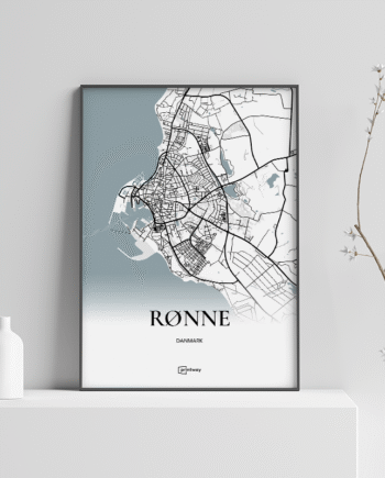 Rønne Plakaten 21 30 Cm  A4