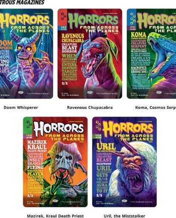 Secret Lair Drop Series  2024 : Camp Totally Safe Superdrop: Monstrous Magazines  Regular