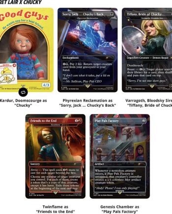 Secret Lair Drop Series  2024 : Camp Totally Safe Superdrop: Secret Lair   Chucky  Foil