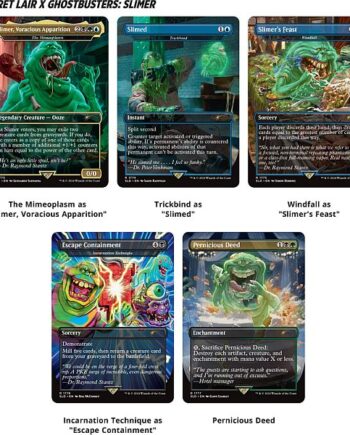 Secret Lair Drop Series  2024 : Camp Totally Safe Superdrop: Secret Lair   Ghostbusters: Slimer  Foil