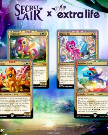 Secret Lair Drop Series  2023 : Extra Life 2023: Ponies: The Galloping    Regular